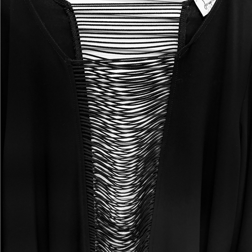 Joseph Ribkoff Top Tunic Black size XL - Picture 4 of 7